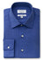 Royal Blue Plain Tailored Fit Edgar Essentials Easy Iron Cotton Shirt