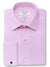 Pink Tailored Fit Elton Easy Iron Superfine Cotton Essentials Shirt