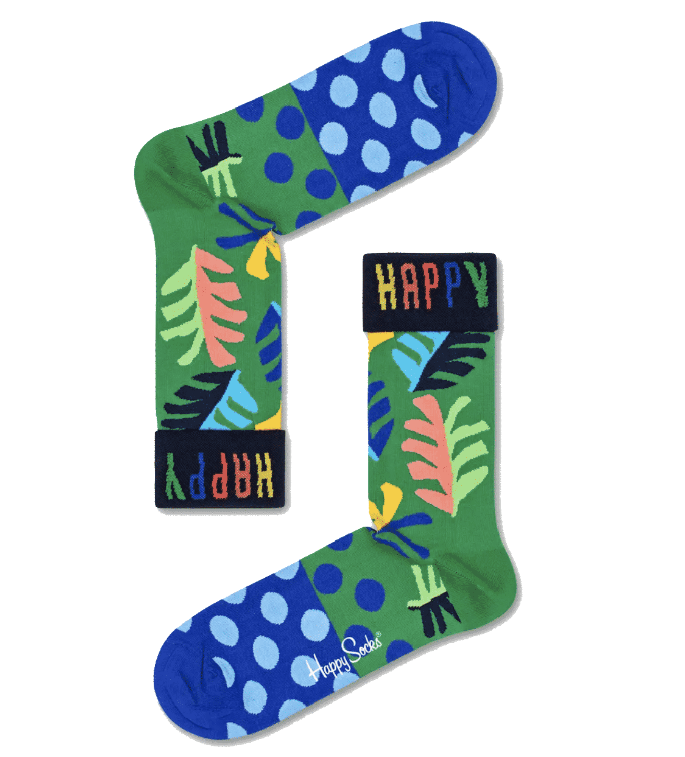 Happy Socks Big Leaf Sock