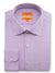 Pink purple navy print slim fit Curtis cotton shirt