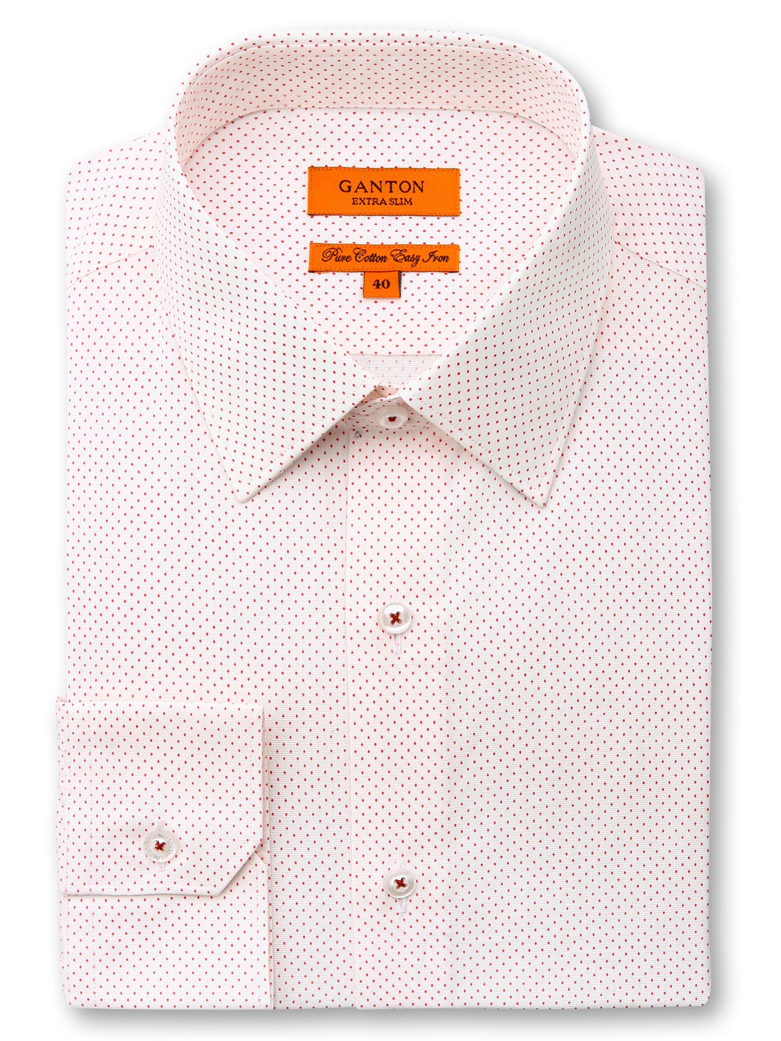 Red Spot Business Casual Slim Fit Bryce Cotton Shirt