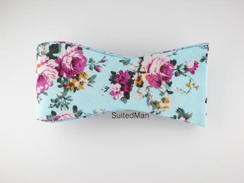 Suited Man Cotton Bow Tie