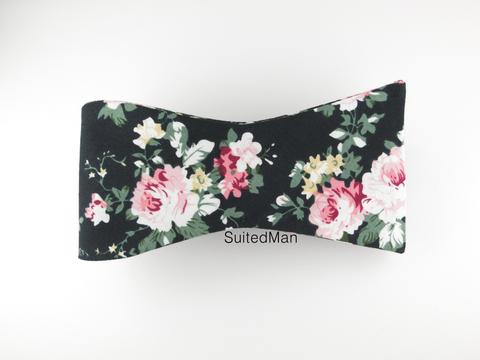 Suited Man Cotton Bow Tie