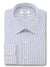 Navy White Stripe Tailored Fit Erickson Easy Iron Superfine Cotton Essentials Shirt