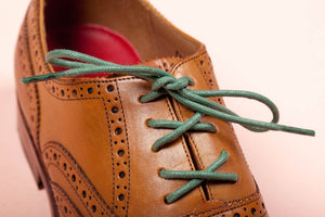 Green Mavericks George Shoe Laces